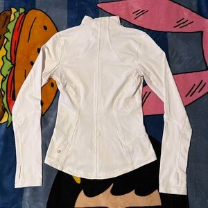 white lululemon jacket